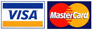 Logos Visa et Master Card